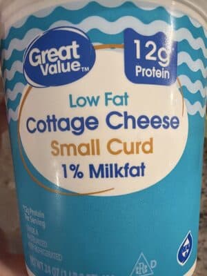 Cottage Cheese Small Curd 1% Milkfat