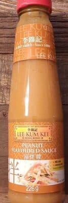 Peanut flavored sauce