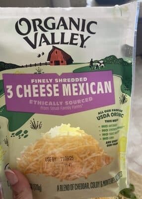 Finely Shredded 3 Cheese Mexican