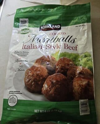 Meatballs Italian-Style Beef