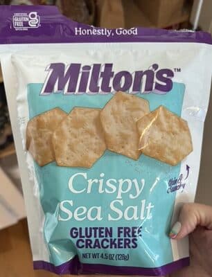Crispy Sea Salt Crackers