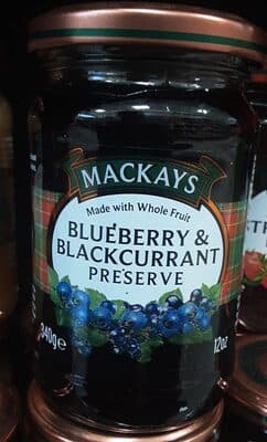 Blueberry & blackcurrant preserve