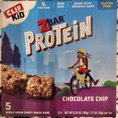 ZBAR PROTEIN SNACK BARS CHOCOLATE CHIP