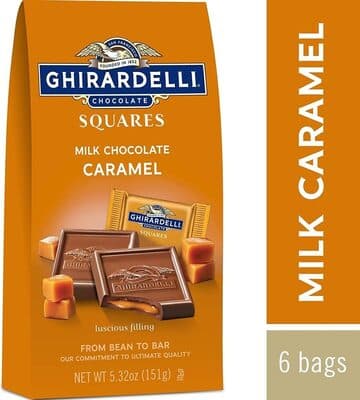 Squares Milk Chocolate Caramel