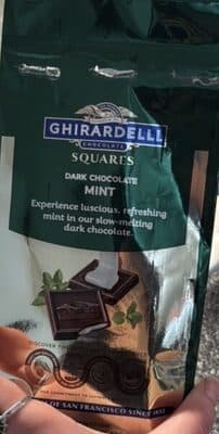 Squares Dark Chocolate Mint