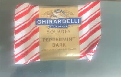 SQUARES PEPPERMINT BARK