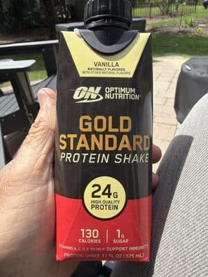 Gold standard protein shake