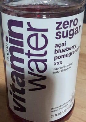 acai blueberry pomegranate nutrient enhanced water beverage