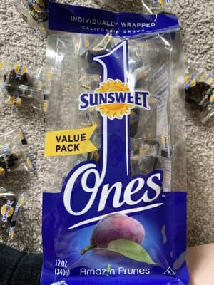 Pitted California Prunes