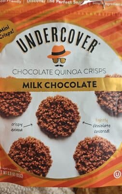 Chocolate Quinoa Crisps Milk Chocolate