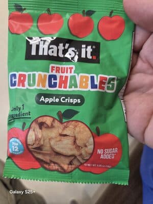 Apple Crisps Fruit Crunchables