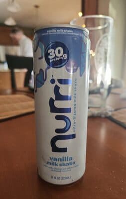 vanilla milk shake