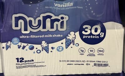 Ultra-filtered Milk Shake