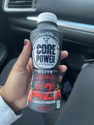 High Protein Milk Shake