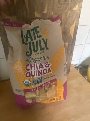 Organic Chia & Quinoa Restaurant Style Tortilla Chips