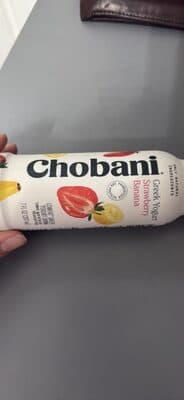 Strawberry Banana Greek Yogurt drink