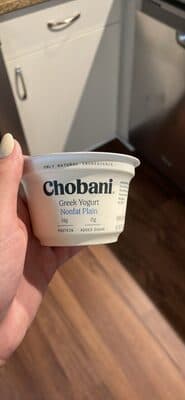 Chobani Nonfat Plain Greek Yogurt