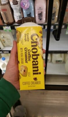 Chobani cookie dough creamer
