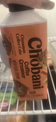 Cinnamon Coffee Cake Coffee Creamer