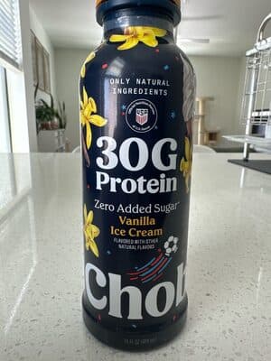 Vanilla Ice Cream yogurt drink