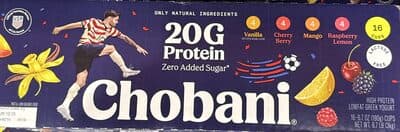 High Protein Lowfat Greek Yogurt