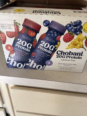 Greek Yogurt Protein Drink Strawberries and Cream
