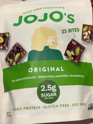 Dark Chocolate Pistachio Almond Cranberry Bites