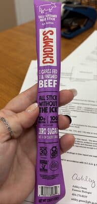Taco beef stick