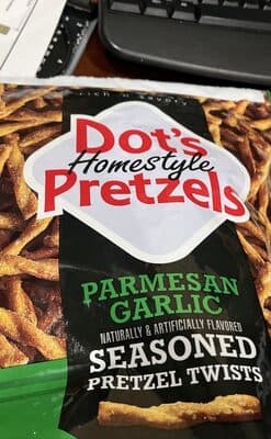 Parmesan Garlic Seasoned Pretzel Twists