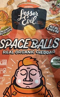 Space Balls - real organic cheddar