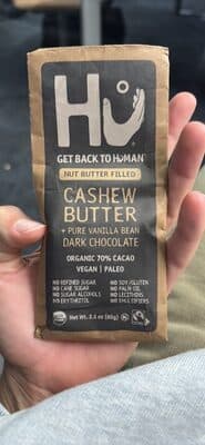 Cashew Butter Nut Butter Filled Dark Chocolate