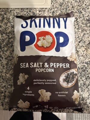 SEA SALT & PEPPER POPCORN