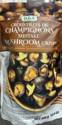 Shiitake Mushroom Crisps