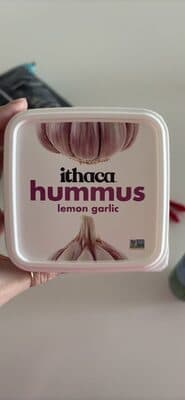 hummus lemon garlic