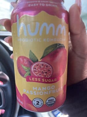Mango Passionfruit Probiotic Kombucha