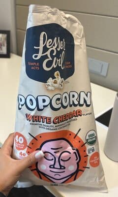 Popcorn White Cheddar Flavor
