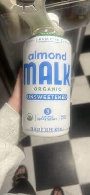 almond MALK organic unsweetened