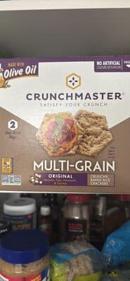 Multi-Grain Original Crunchy Baked Rice Crackers