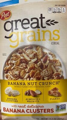 BANANA NUT CRUNCH Cereal