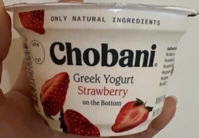 Greek Yogurt Strawberry on the Bottom