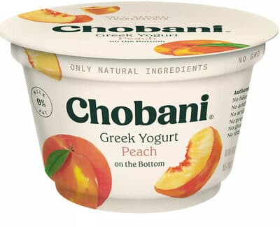 Peach Greek Yogurt