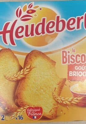Biscotte goût brioché