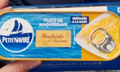 Filets de maquereaux moutarde a l'ancienne