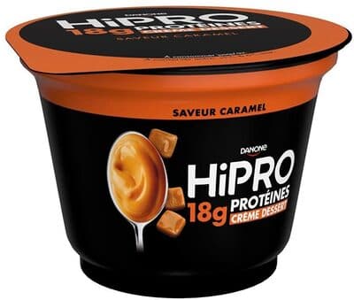 Hipro crème dessert caramel