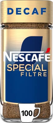 NESCAFÉ SPECIAL FILTRE Décaféiné, Café Soluble, Flacon de 200g
