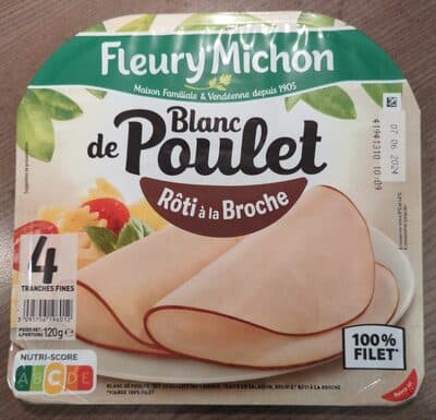 Blanc de Poulet Rôti à la Broche