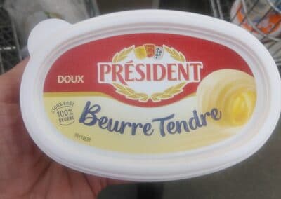 Président Beurre Tendre. Caserolă. Unt 82% grăsime.