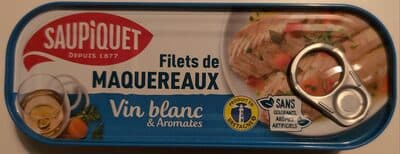 Filets de Maquereaux Vin blanc & Aromates