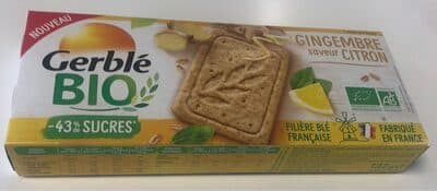 Gerblé - Organic Lemon Ginger Cookie, 132g (4.7oz)
