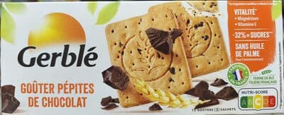 Goûter pépites de chocolat